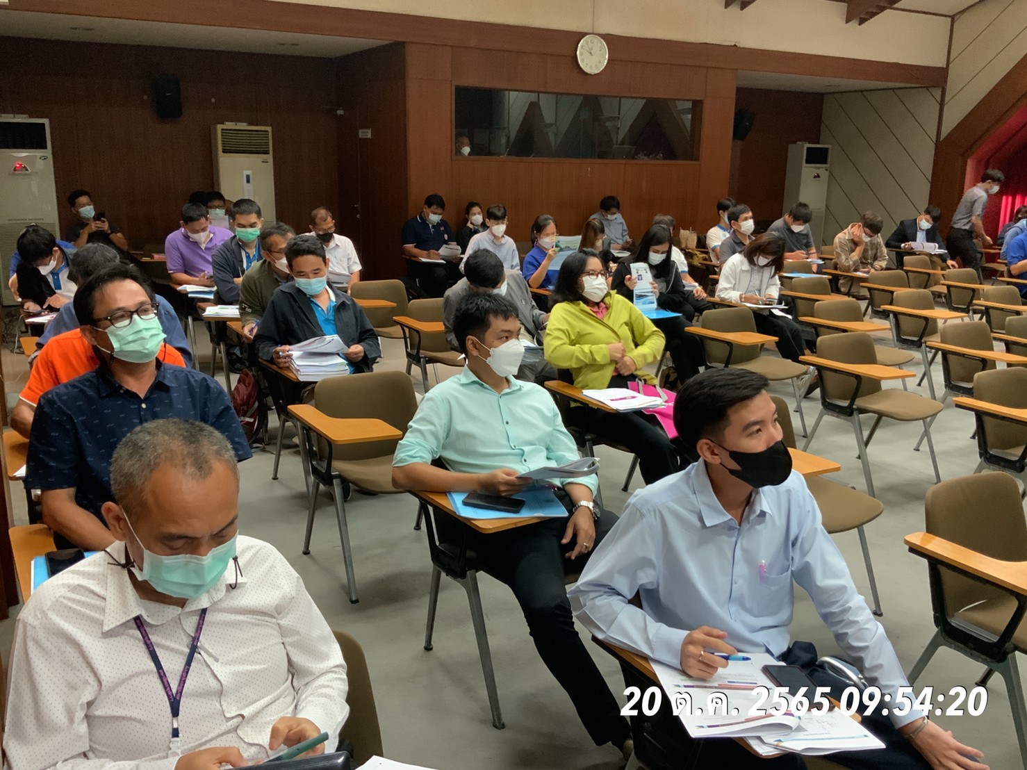 ประมวลภาพการประชุมสัมนาแนวคิด และเกณฑ์กำหนดในการคำนวณออกแบบ